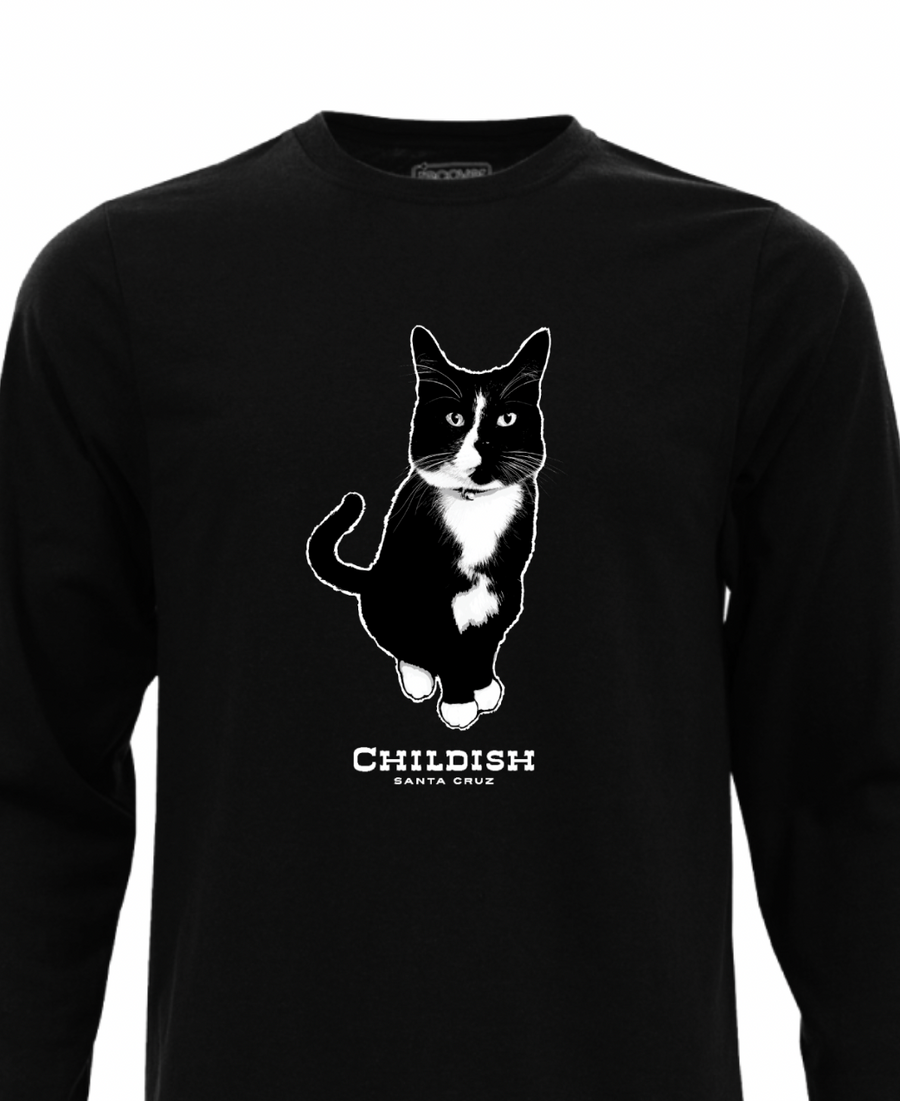 Iris the Shop Cat Eco Long Sleeve T-Shirt