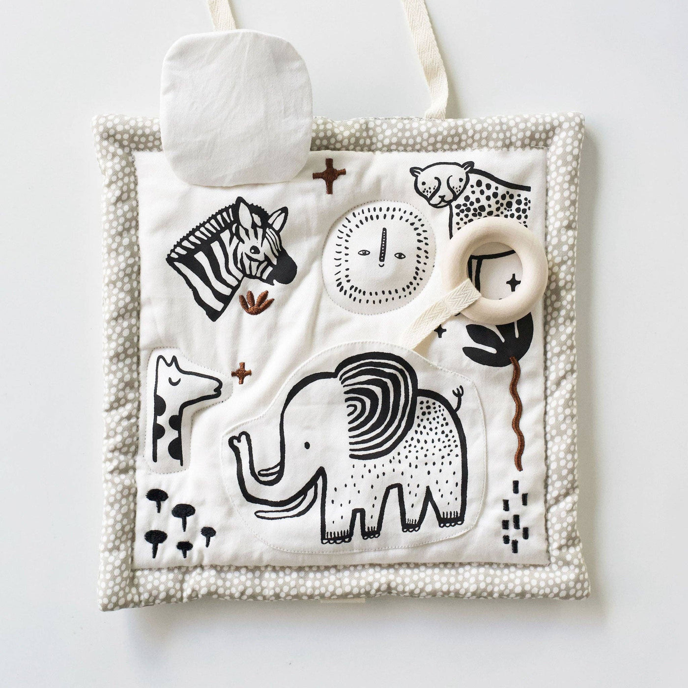 Organic Activity Pad - Safari Animals