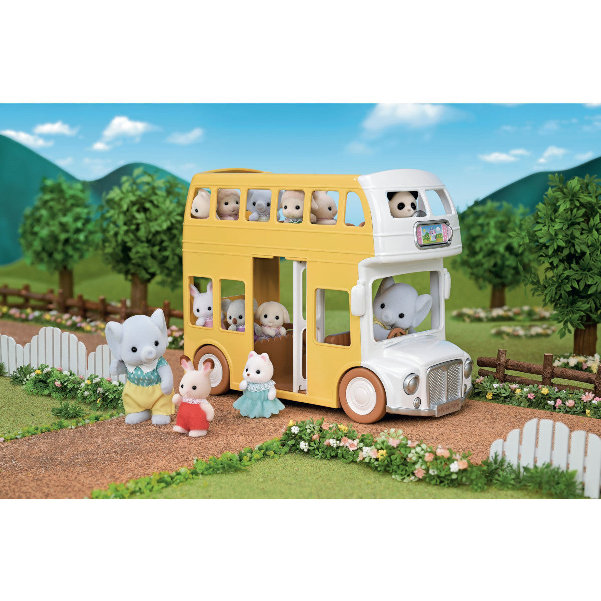 Calico Critter - Double Decker Nursery Bus