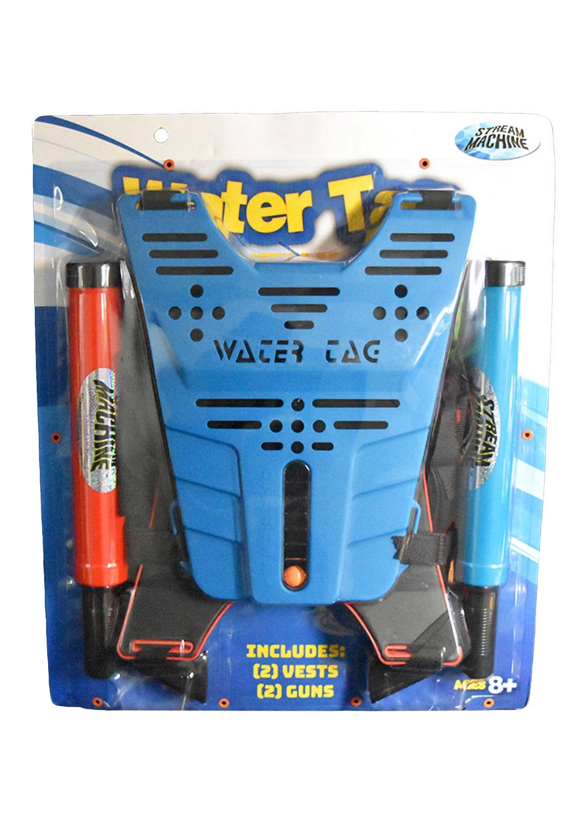Water Tag Set with Water Launcher for Outdoor Games