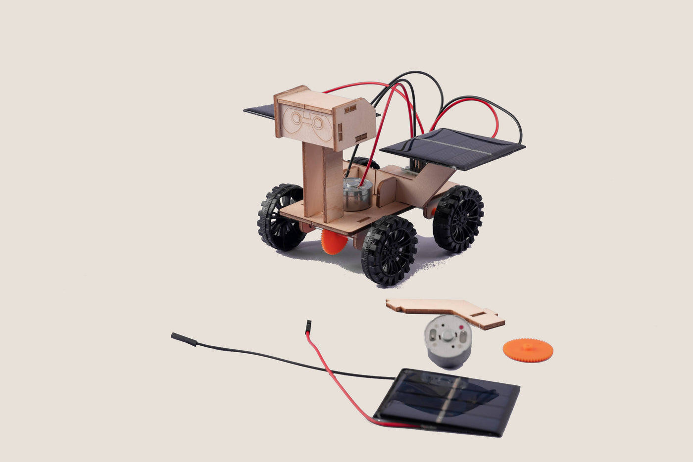 Solar Powered Mars Exploration Rover DIY Kit