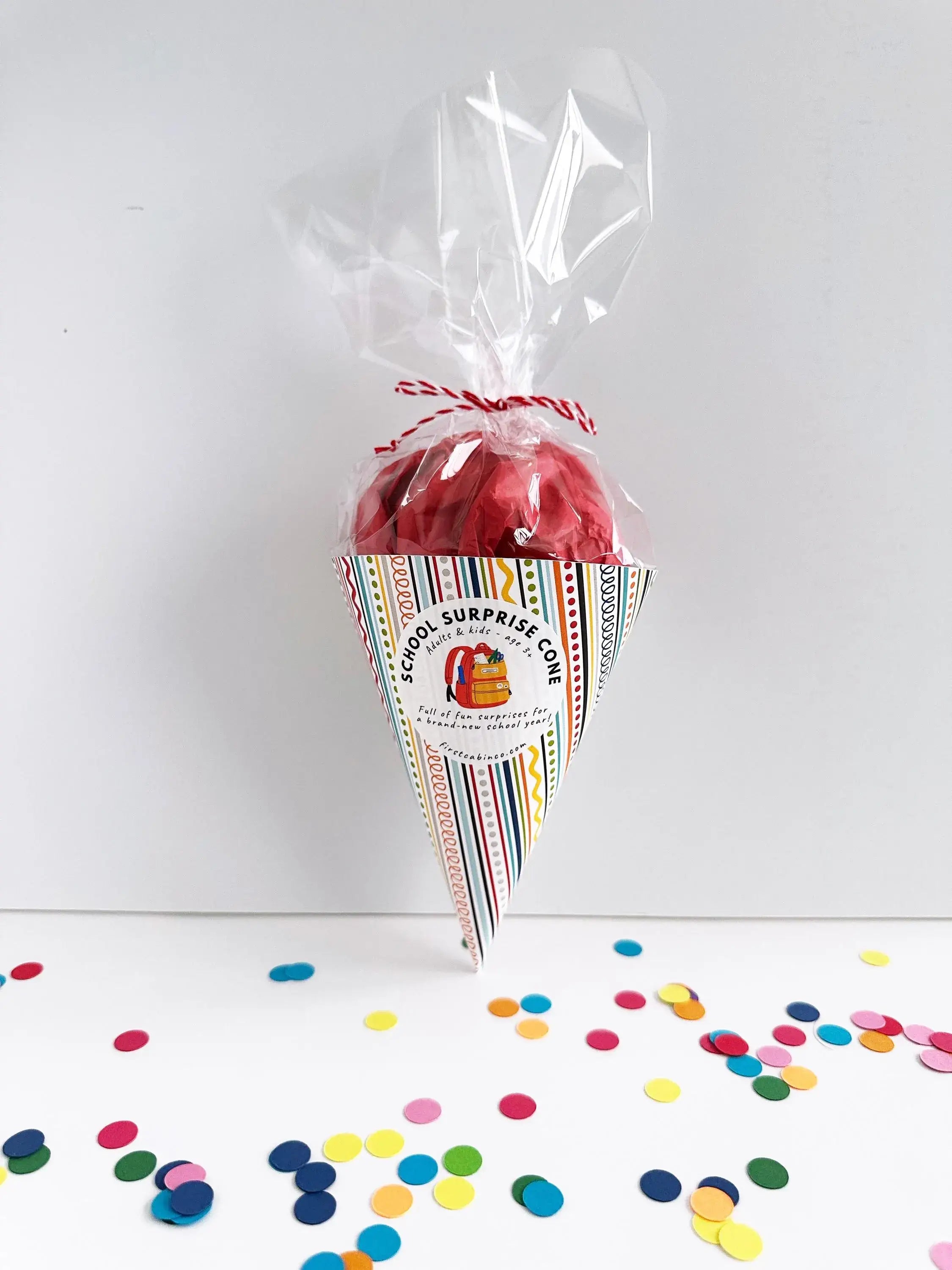 School Surprise Cone – First Day of School Surprise