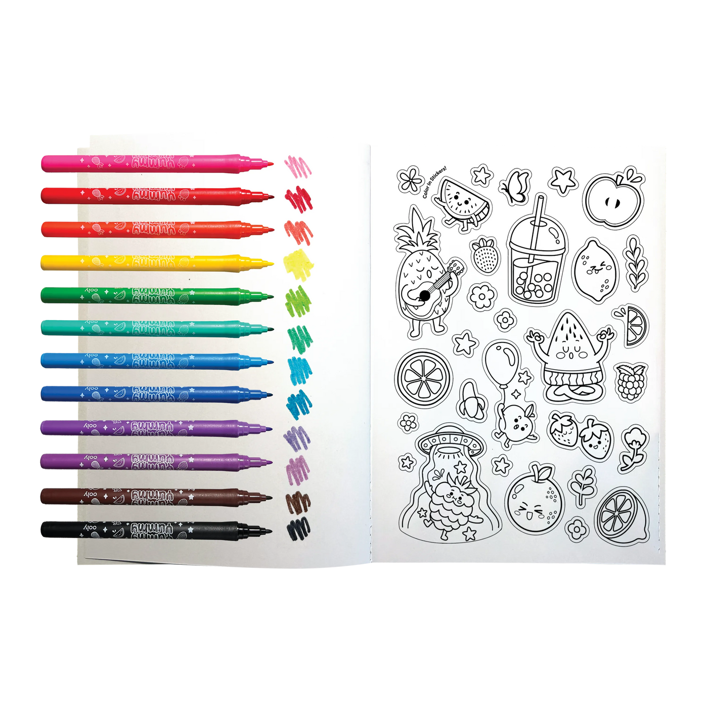Yummy Yummy: Scented Coloring Kit