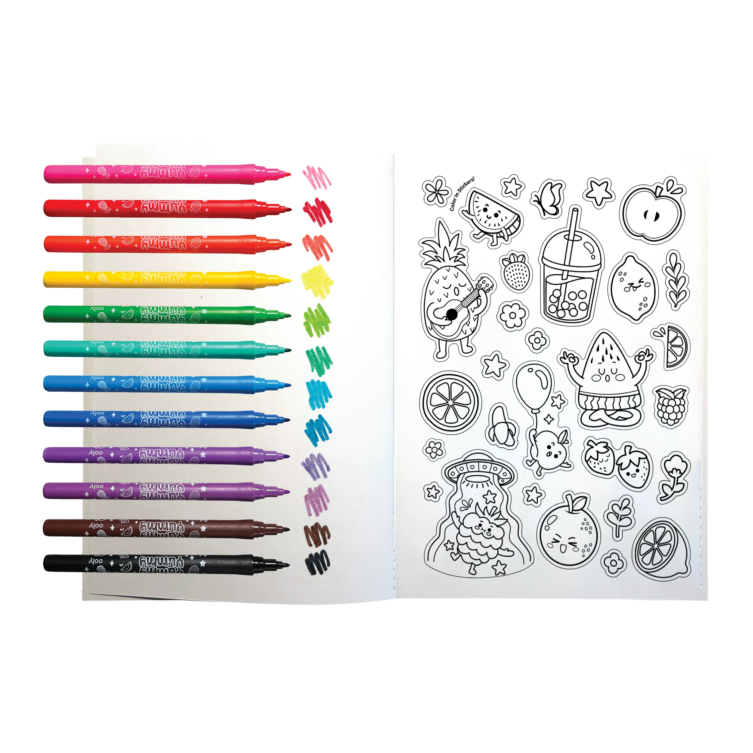 Yummy Yummy: Scented Coloring Kit