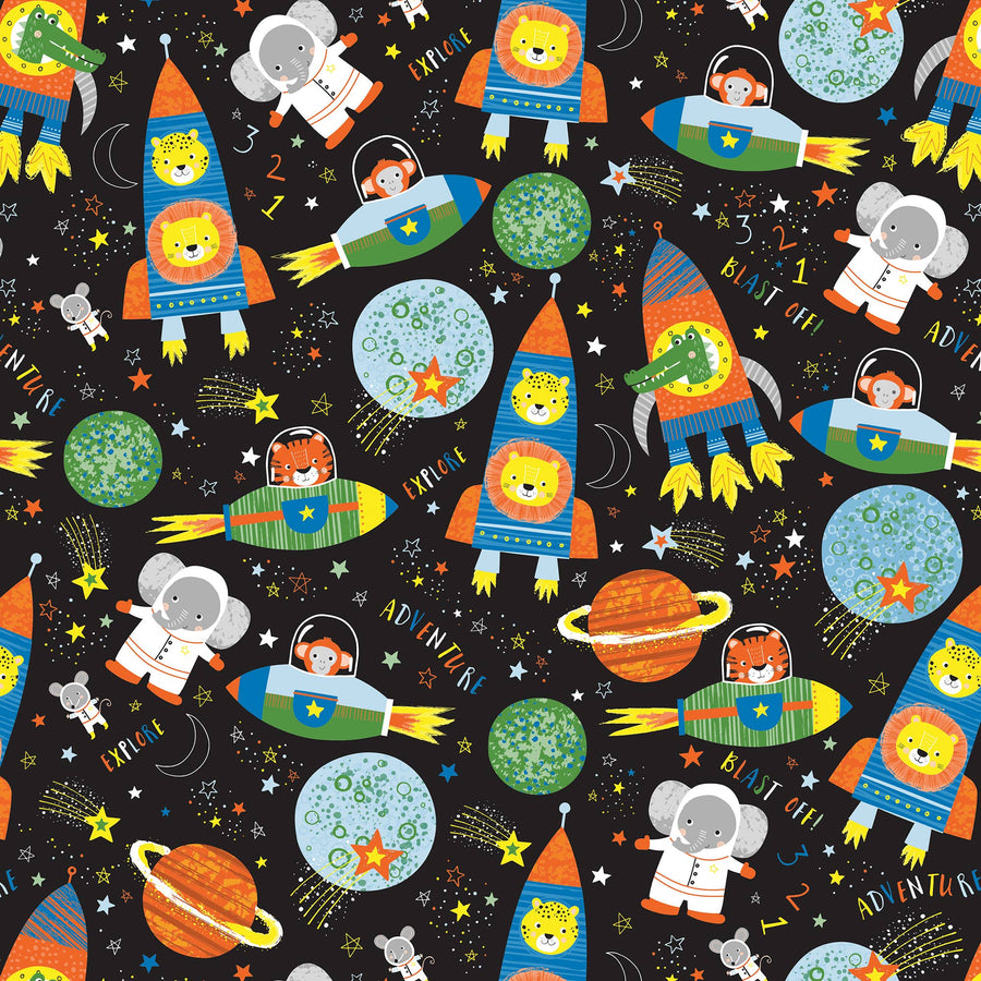 Animals in Space - Wrap - Rolls