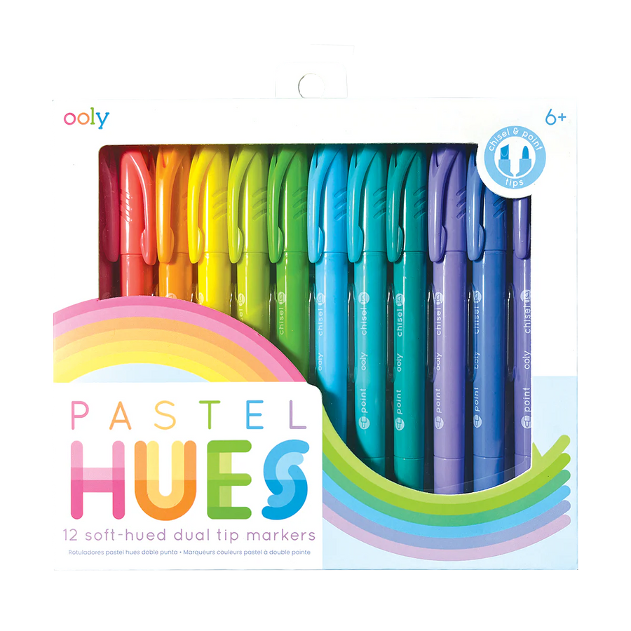 Pastel Hues Marker-12ct