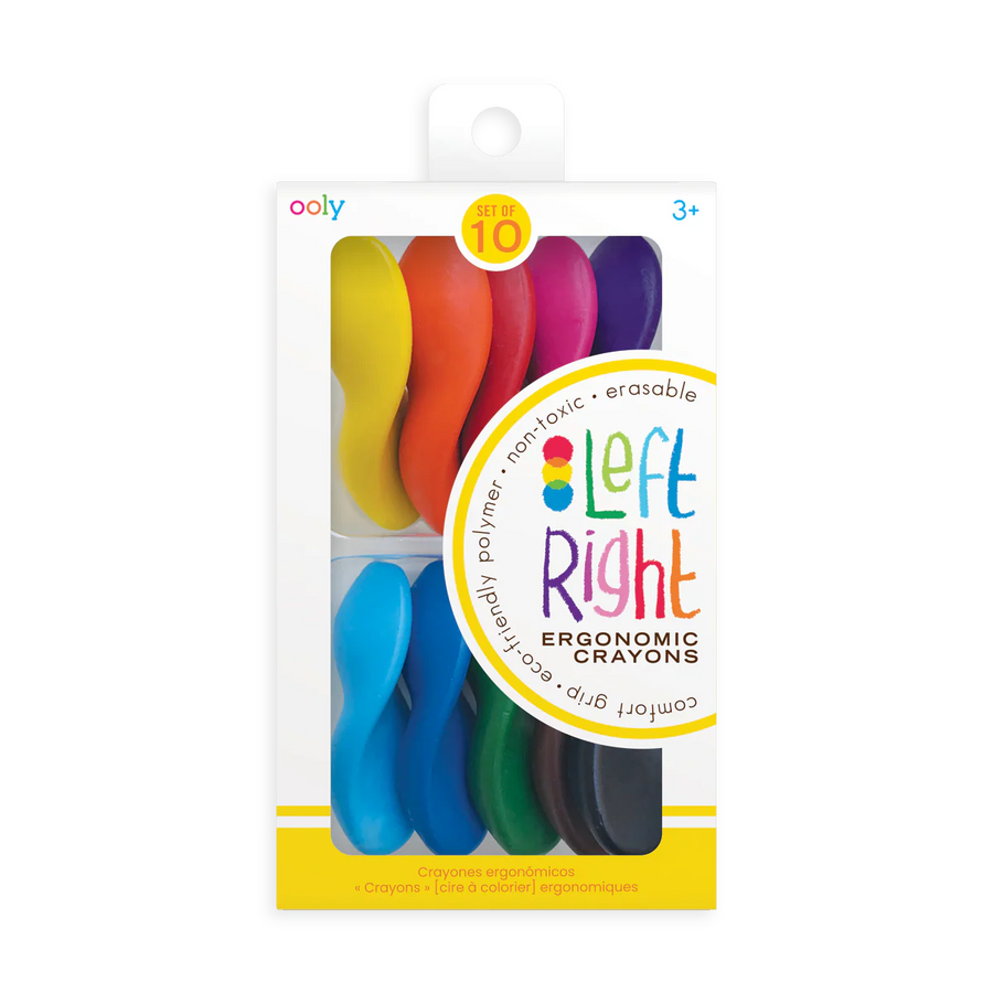 Right & Left Crayons