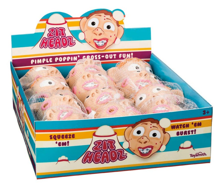 Zit Headz Squishy Toy