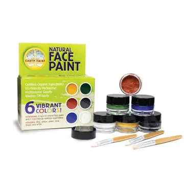 Natural Face Paint 6pk