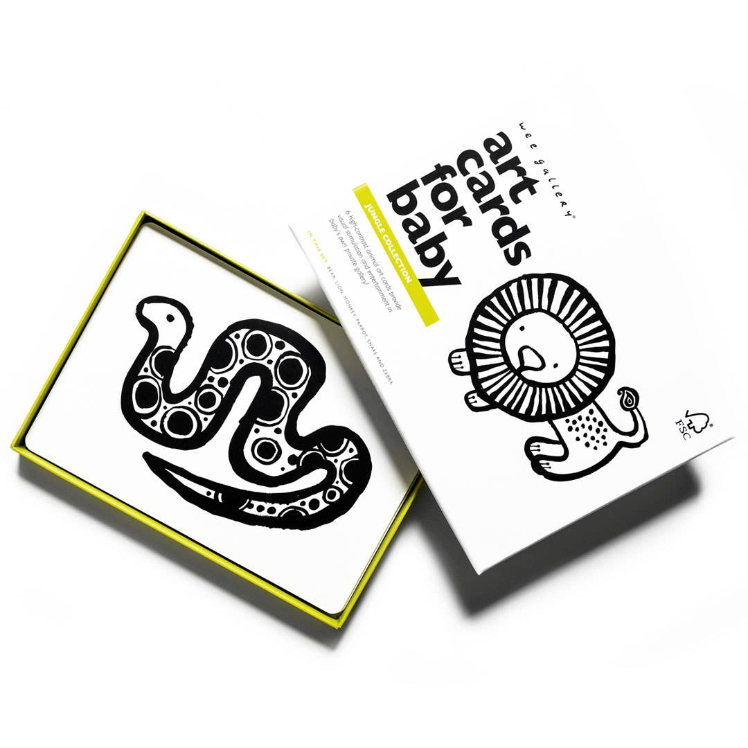 Art Cards for Baby - Jungle Animals
