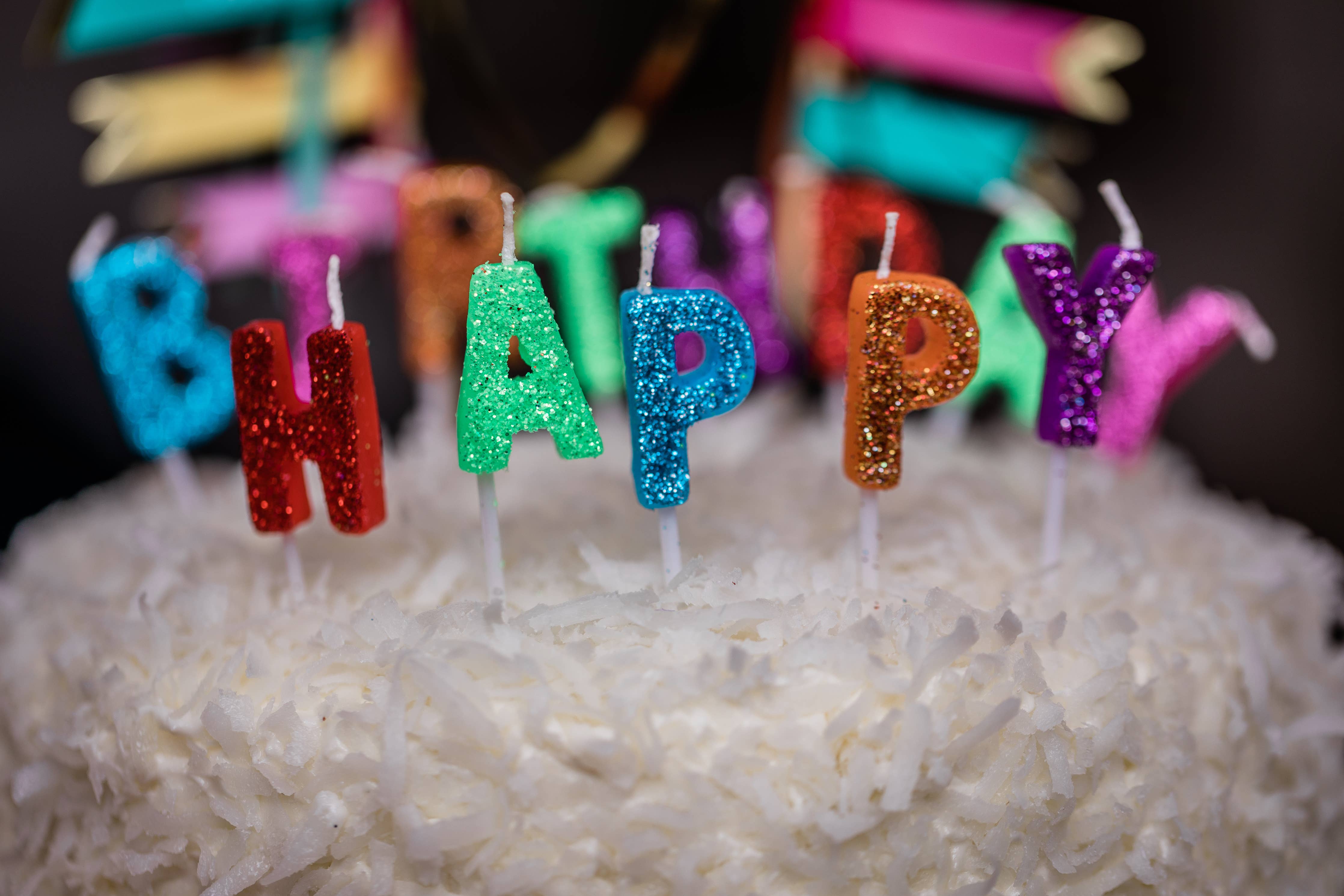 Happy Birthday Candle Set