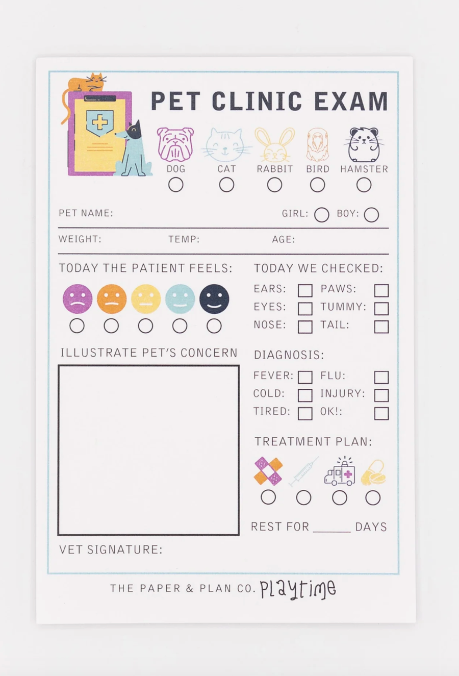 Kids Playtime Pad - Pet Clinic