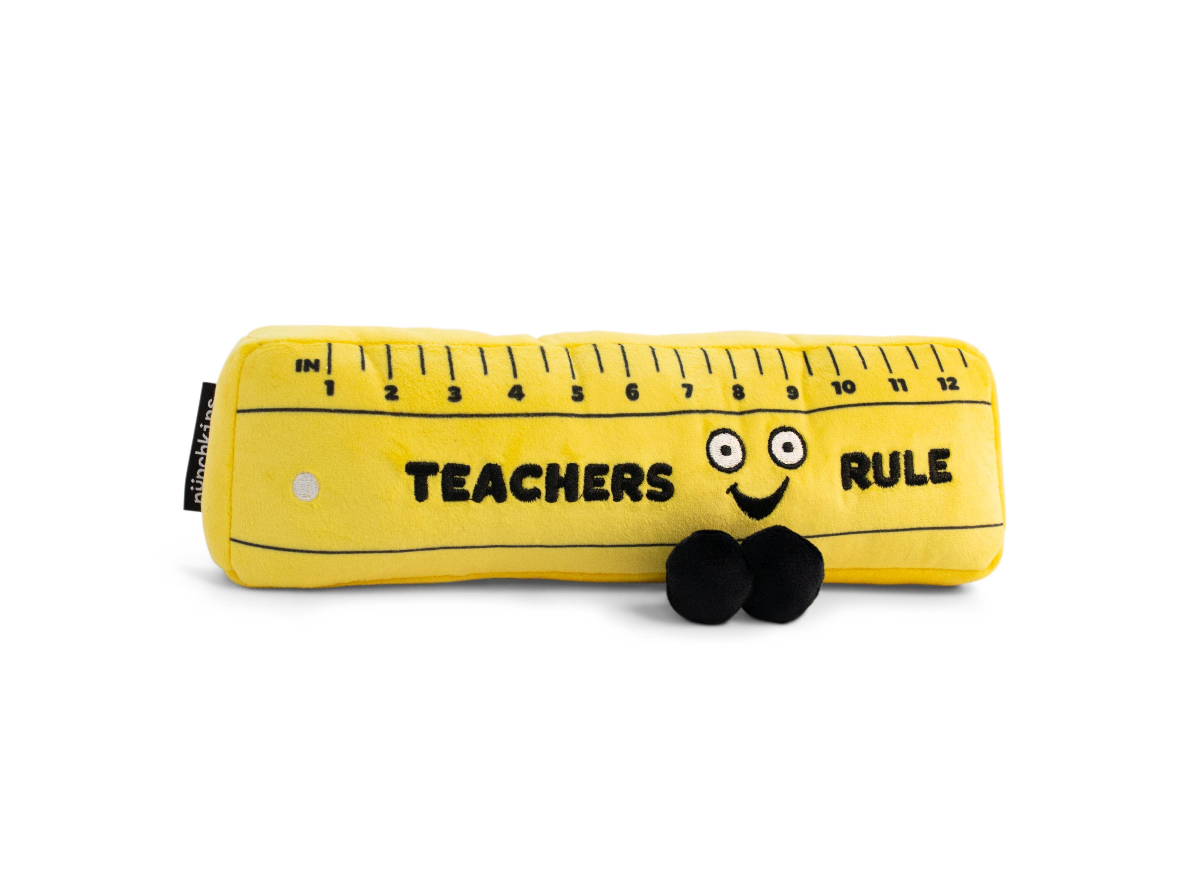 Teachers Rule Plush Ruler