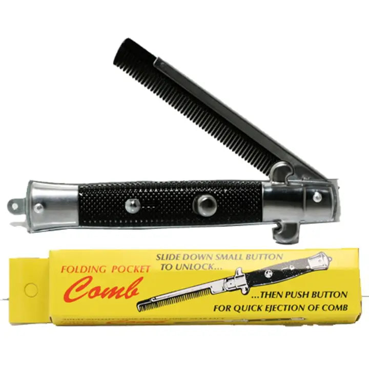 Switchblade Pocket Comb