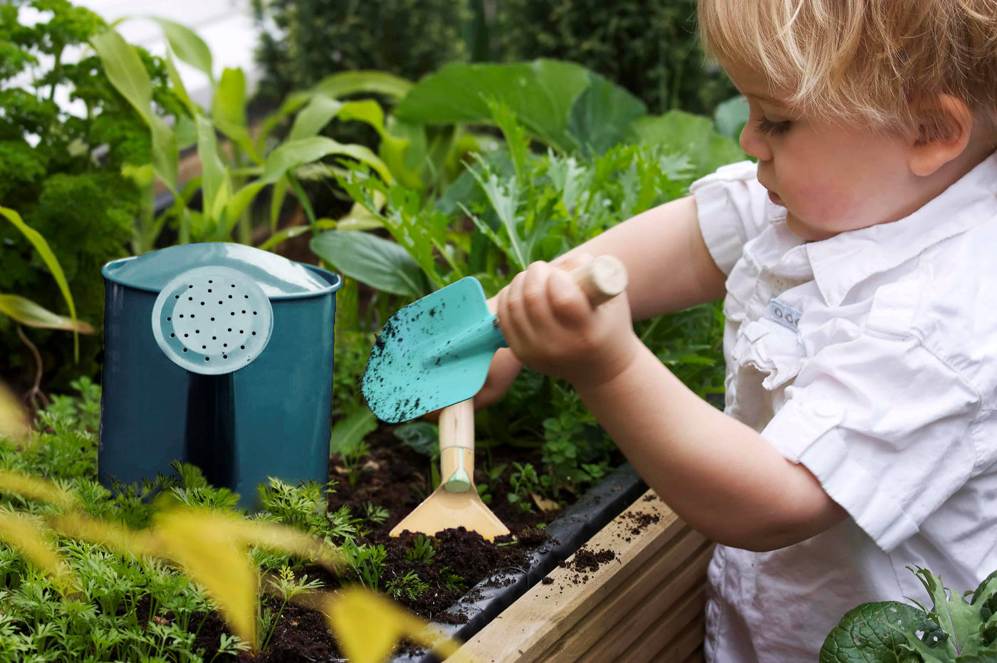 KIDS GARDENING SET, OCEAN BLUE