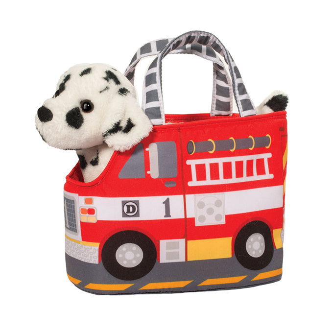 Fire Truck Sak with Dalmation