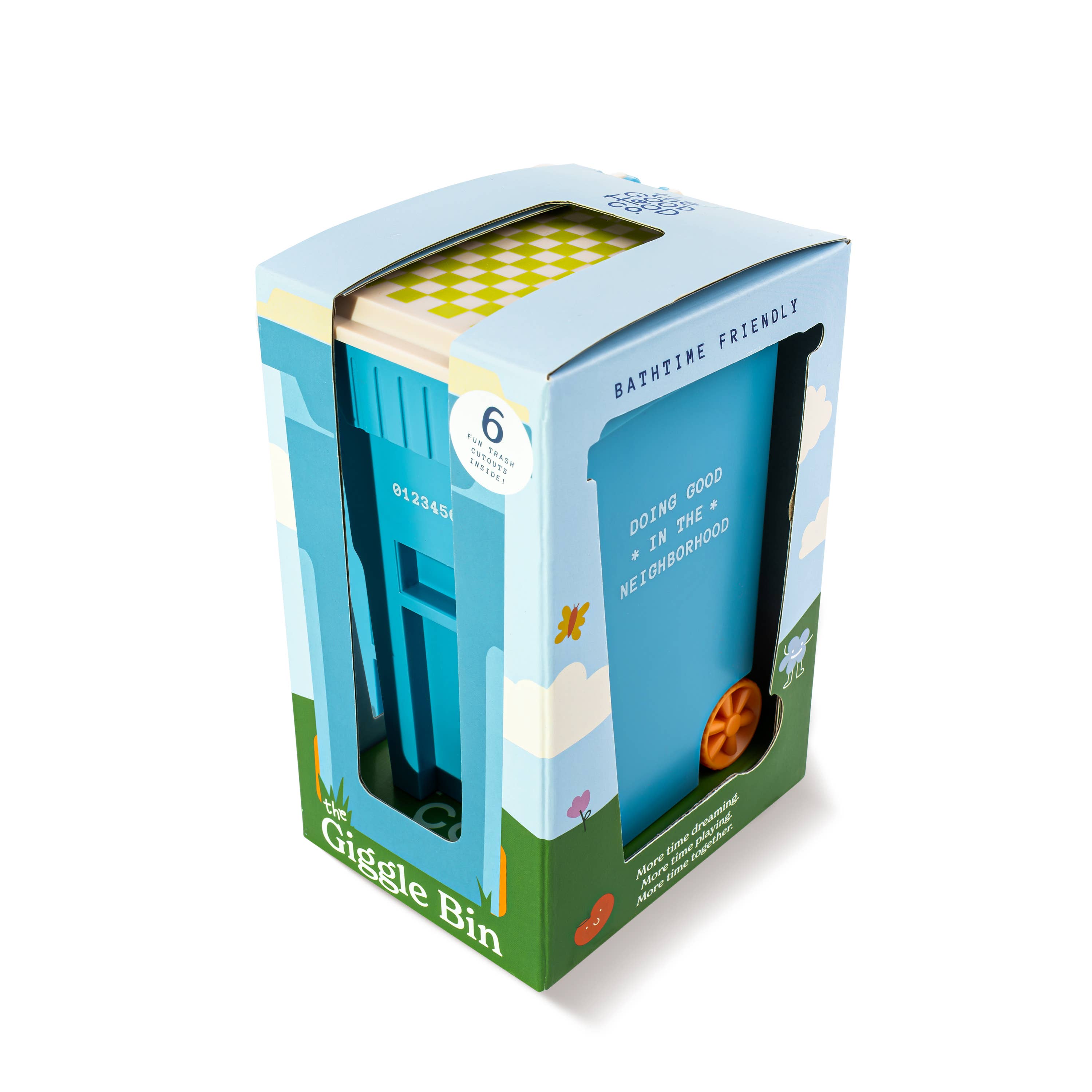 The Giggle Bin Toy Trash Can