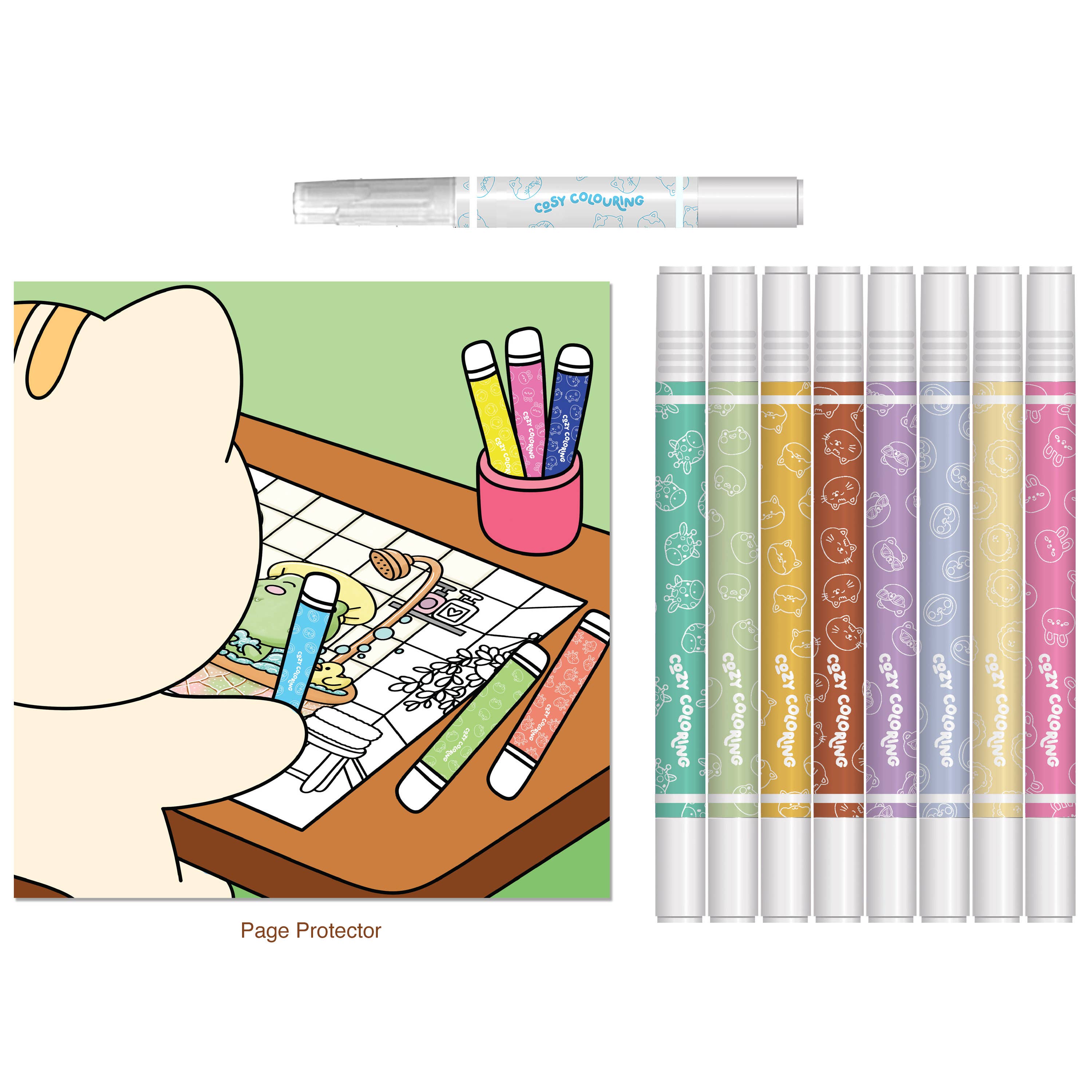 Cozy Coloring Little Things Kit