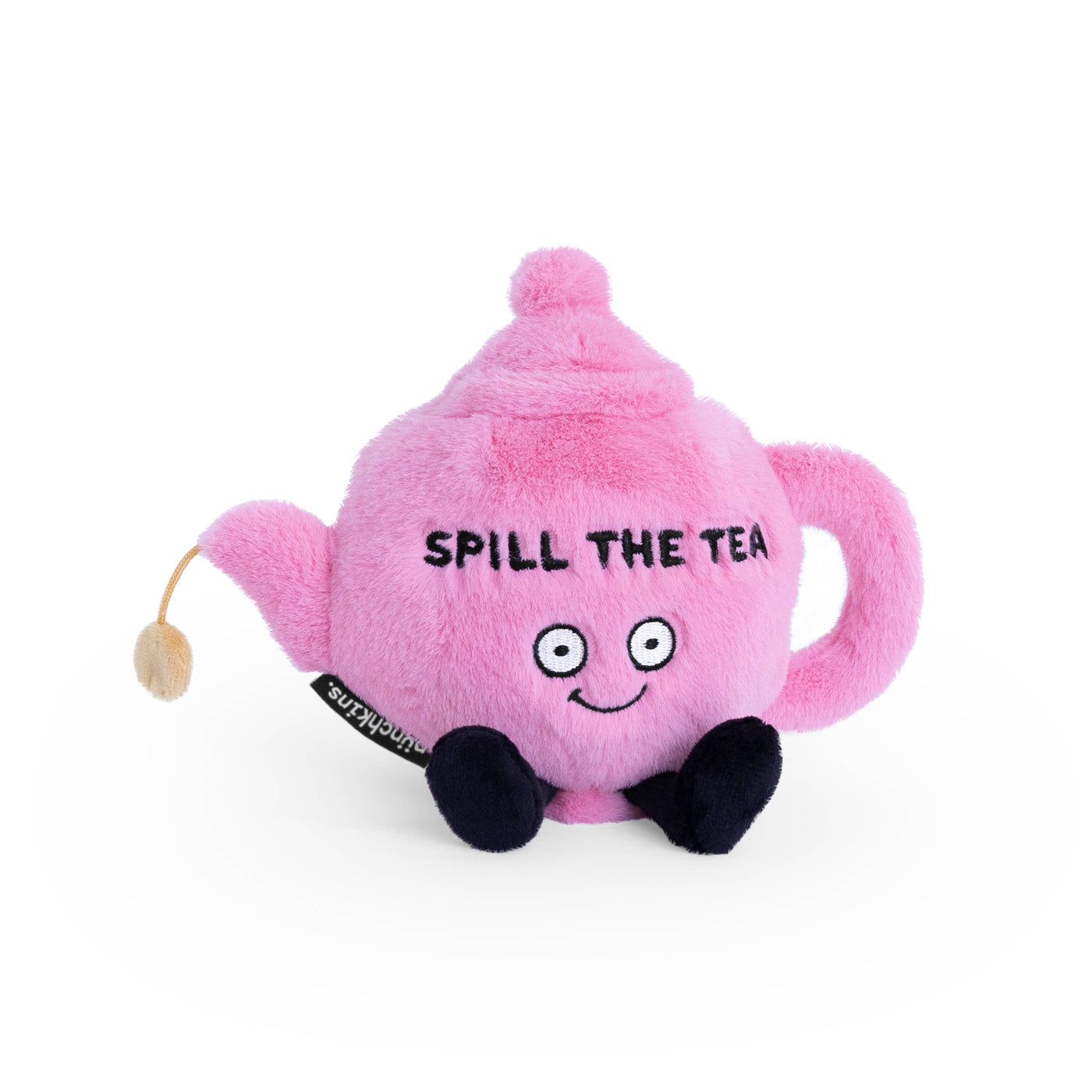 Spill The Tea Plushie Soft Cuddly Teapot