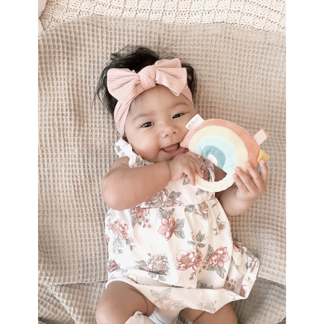 Plush Rattle Pal with Teether