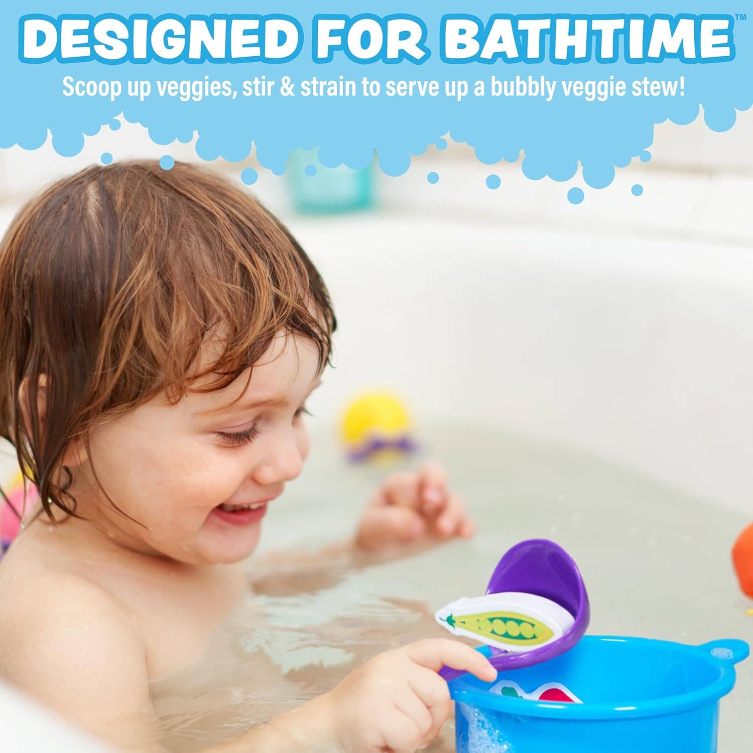 Tub Soup Strain & Play Toddler Bath Toy