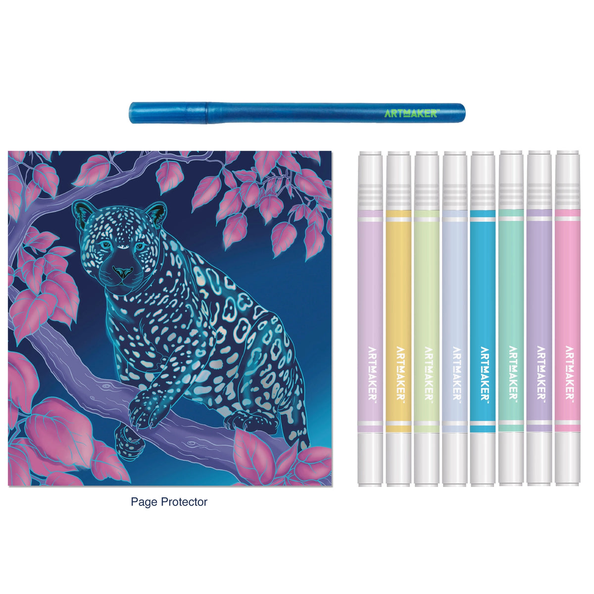 Art Maker Animals Coloring Kit