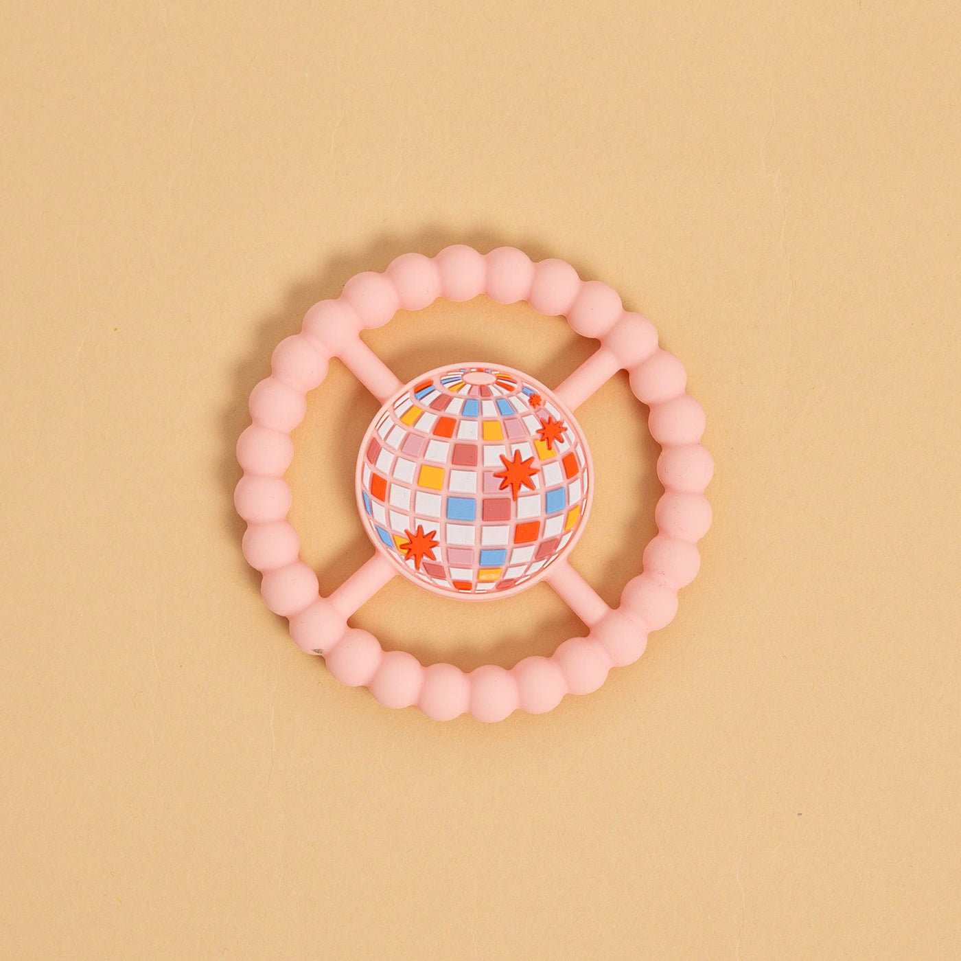 Disco Ball Teether Ring
