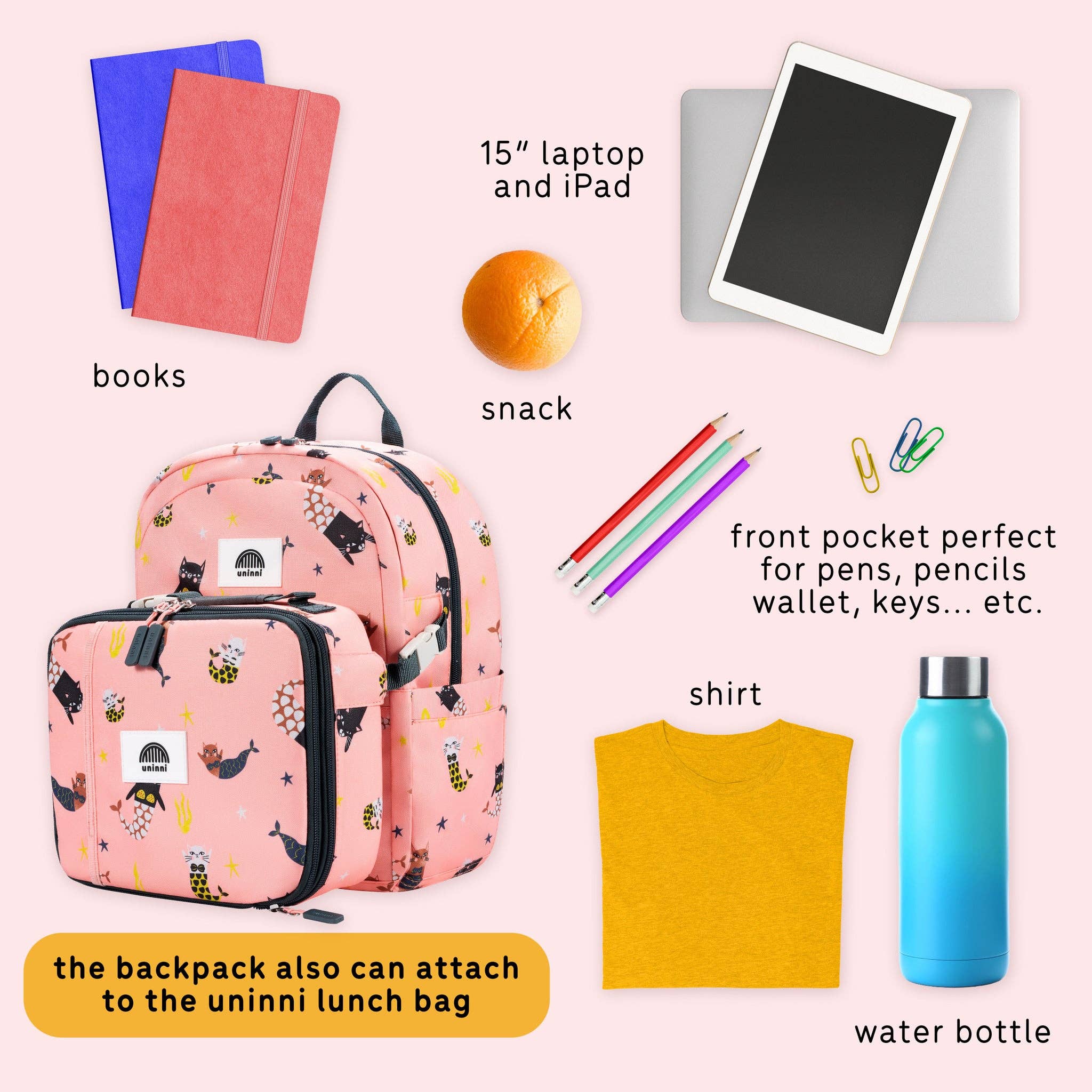 Backpack- Swimming Mercats