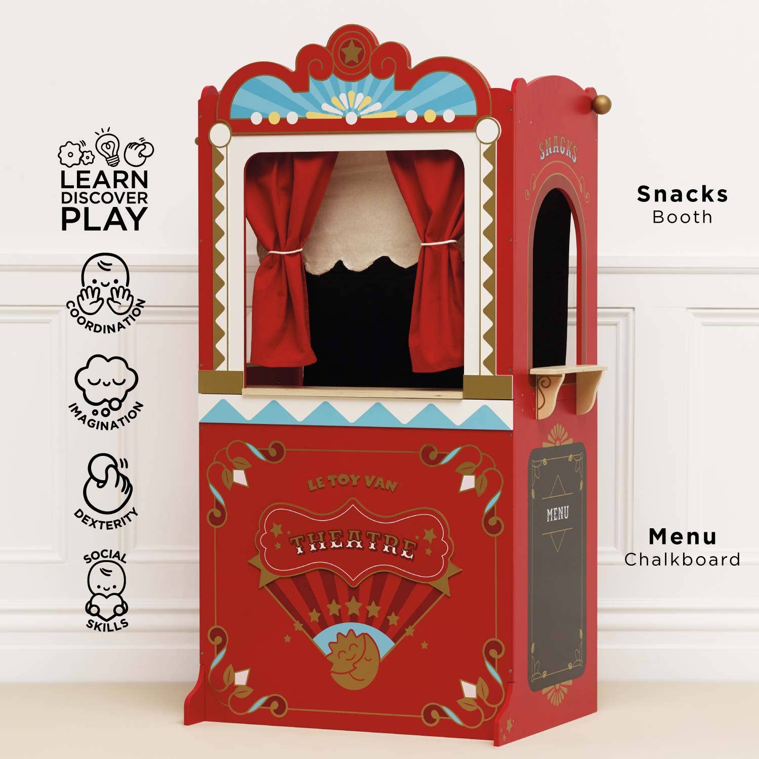 Retro Toy Puppet Theater