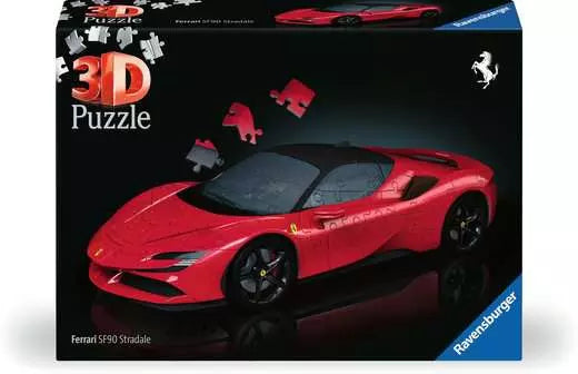 Ferrari SF90 Stradale 3D Puzzle (108pc)
