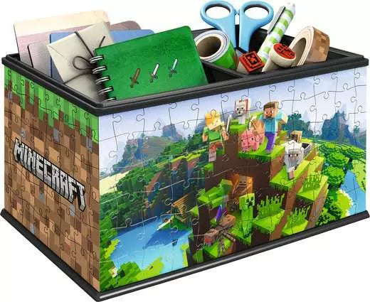 3D Minecraft Storage Box Puzzle (216pc)