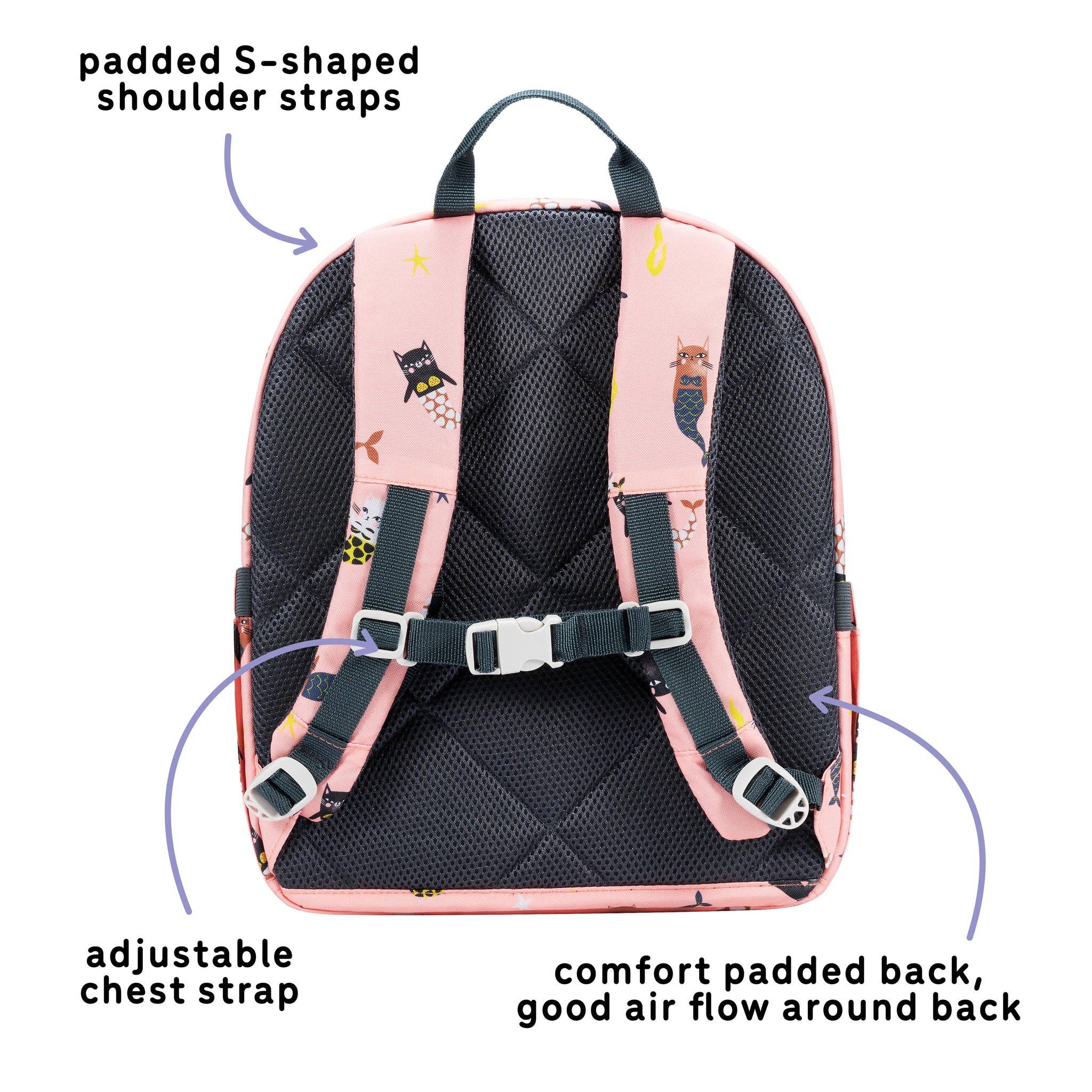 Backpack- Swimming Mercats