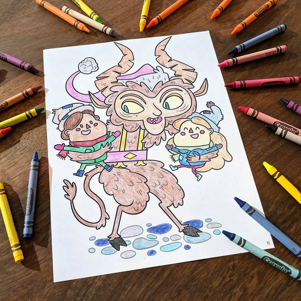 Hazy Dell Christmas! Coloring Book