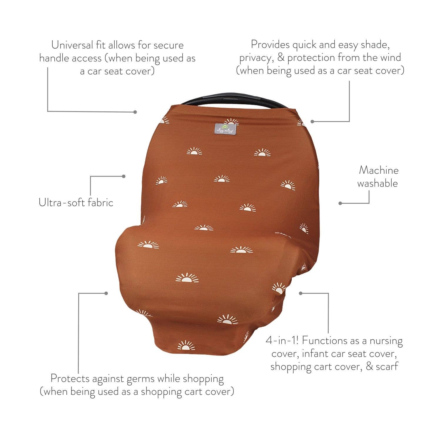Terracotta 4-in-1 Multi-Use Cover