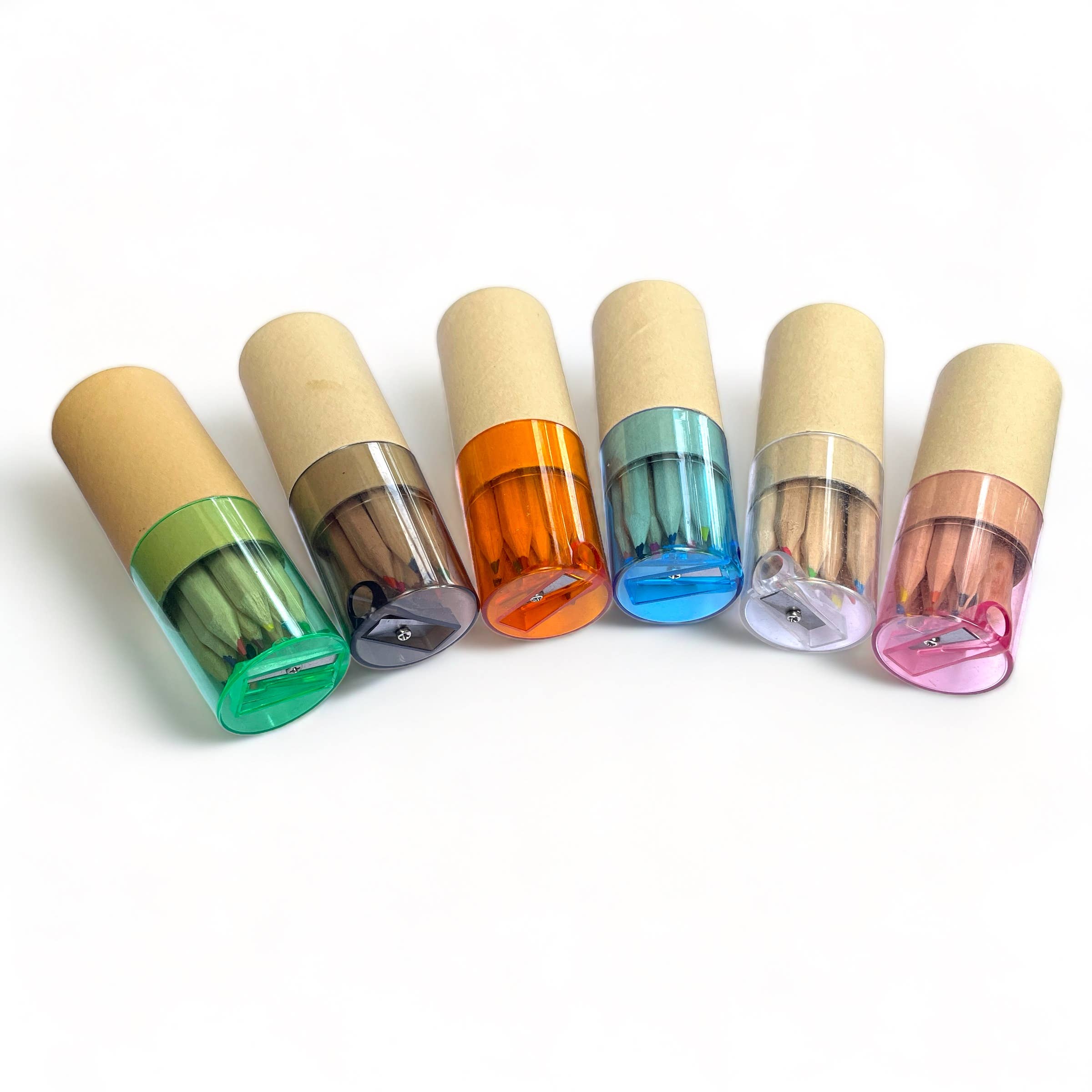 Mini Colored Pencils w/ Sharpener