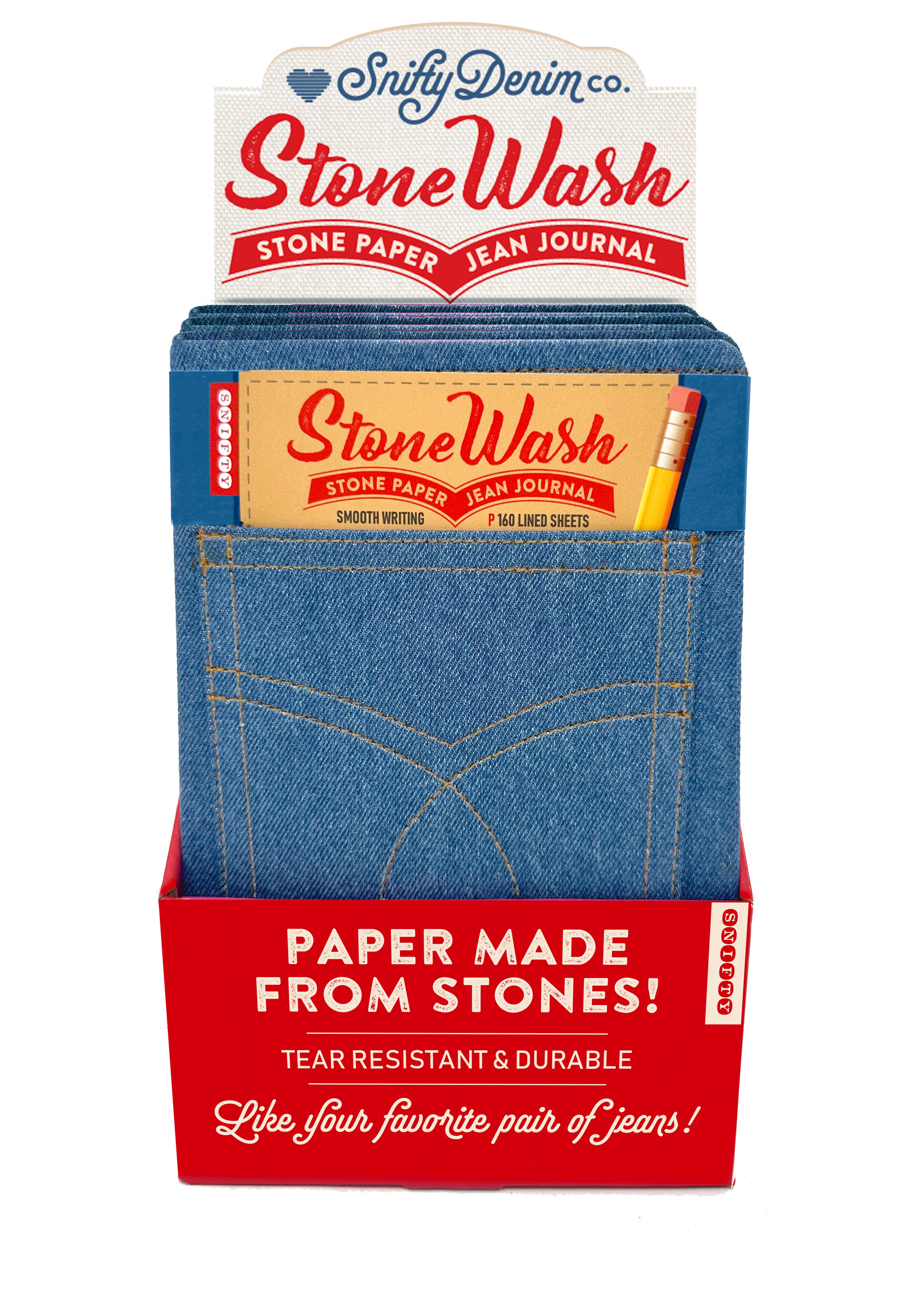Stone Paper Jean Journal