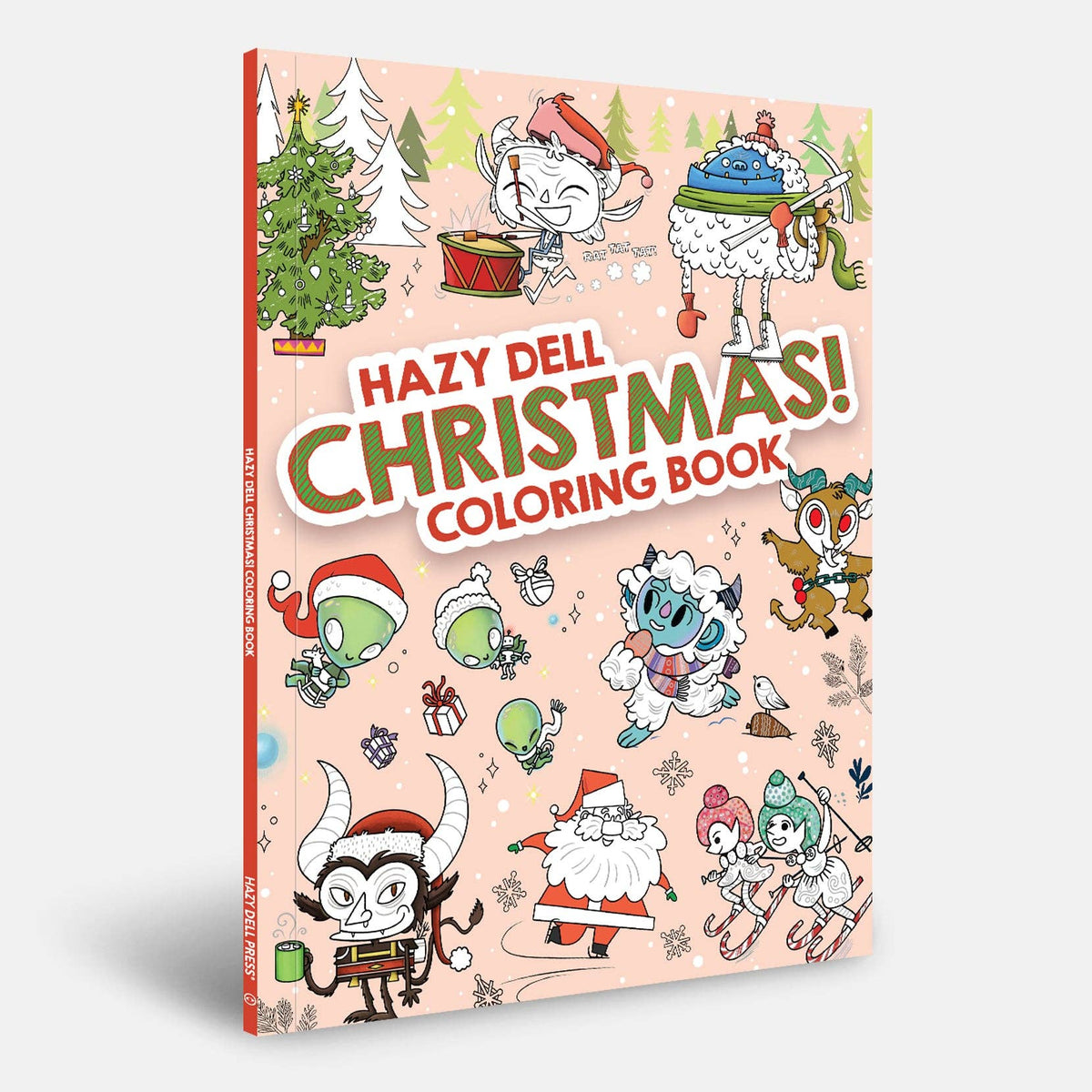 Hazy Dell Christmas! Coloring Book