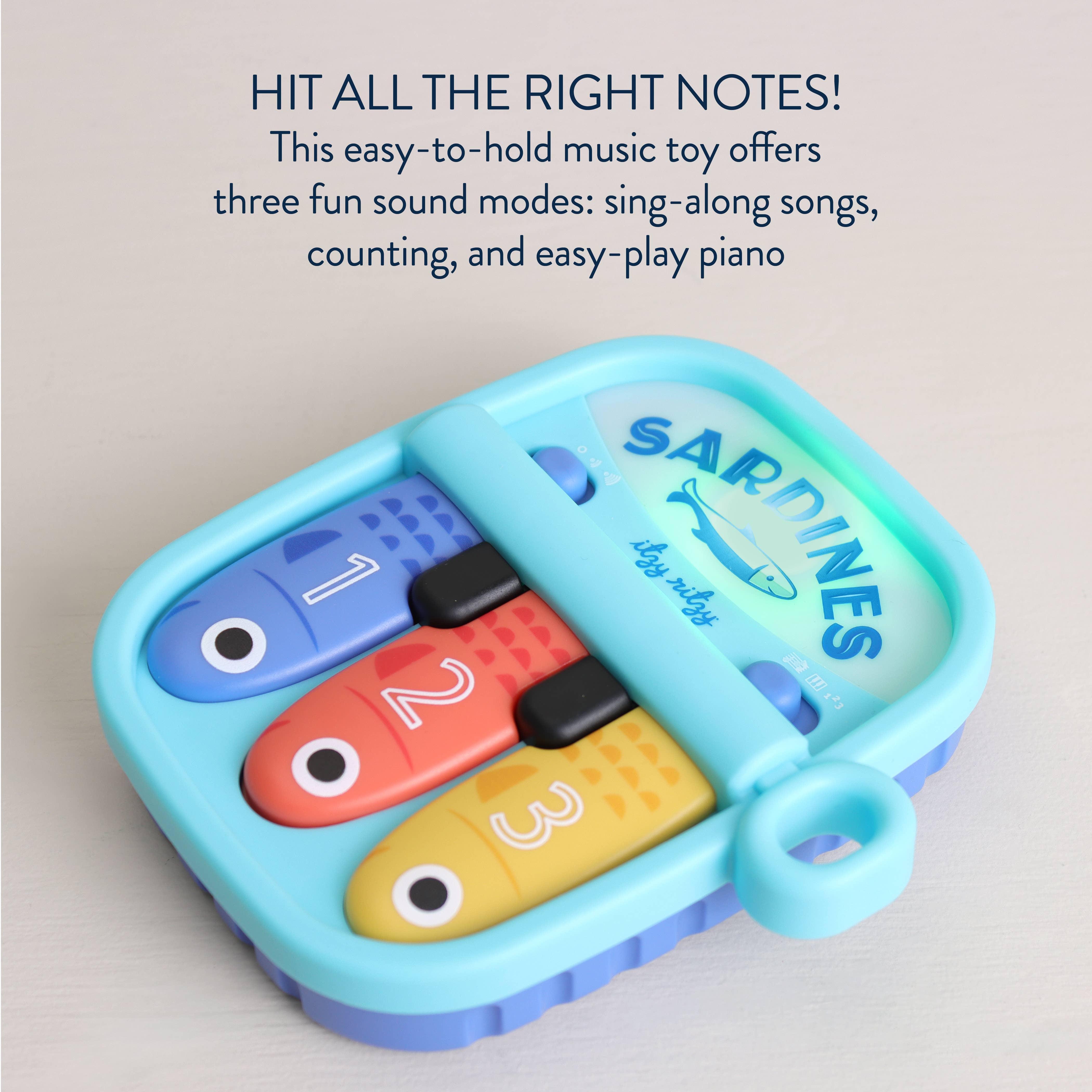Sardines - Light-up Interactive Piano Toy