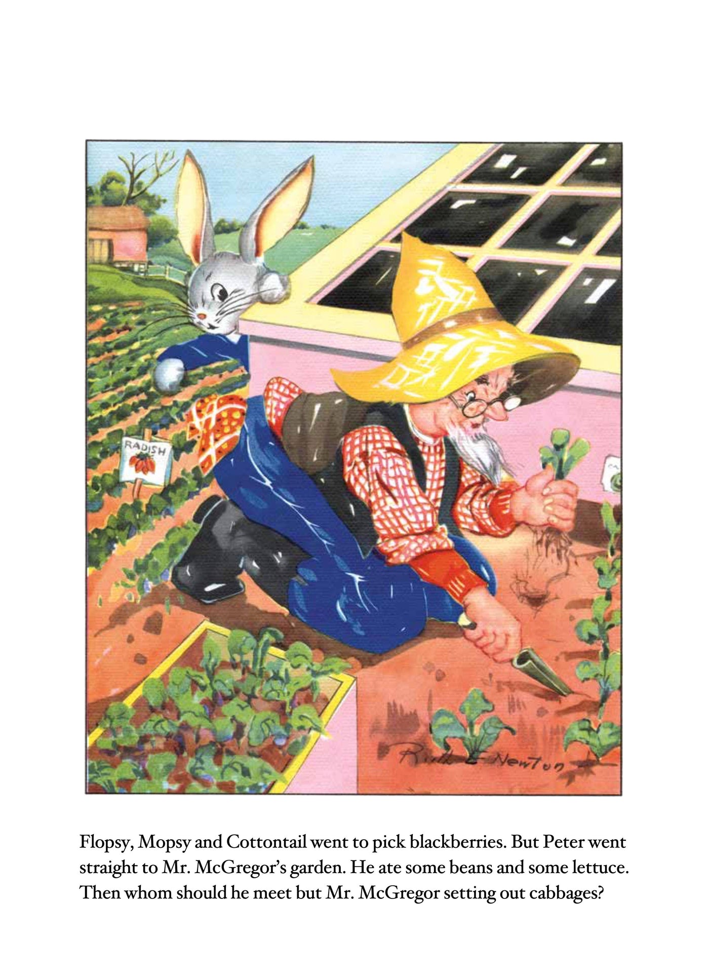 Vintage Peter Rabbit Children's Board Book