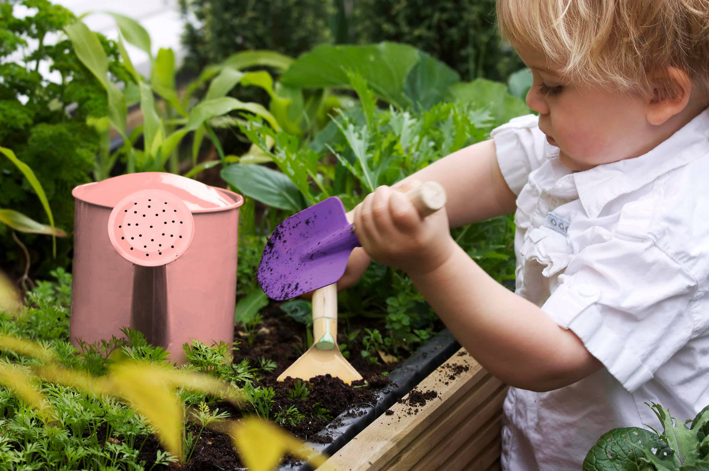 KIDS GARDENING SET - PINK