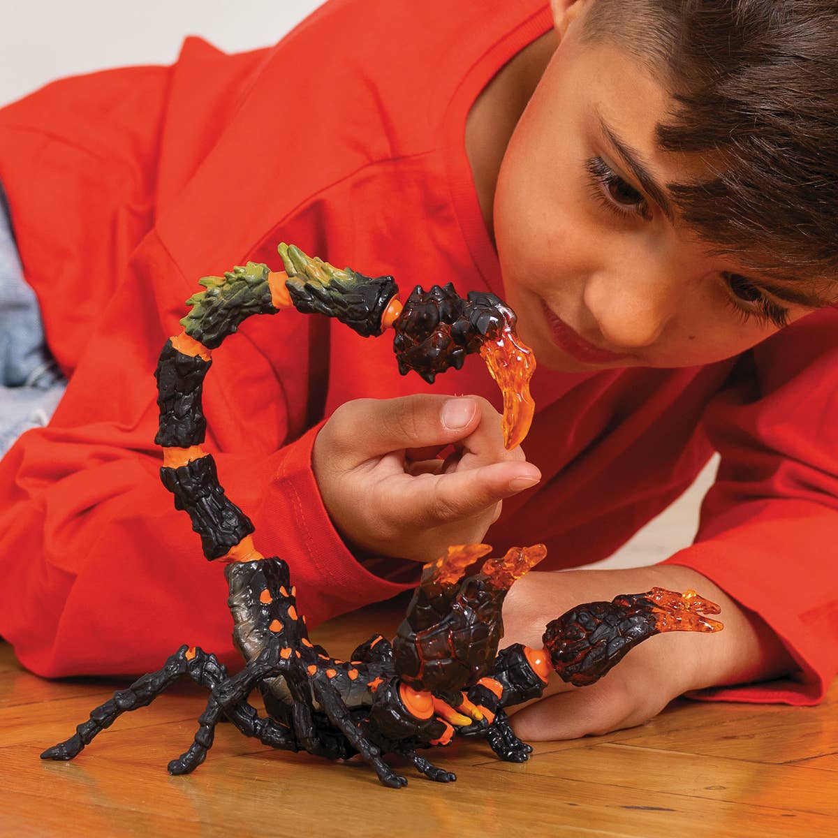Lava Scorpion Action Figure