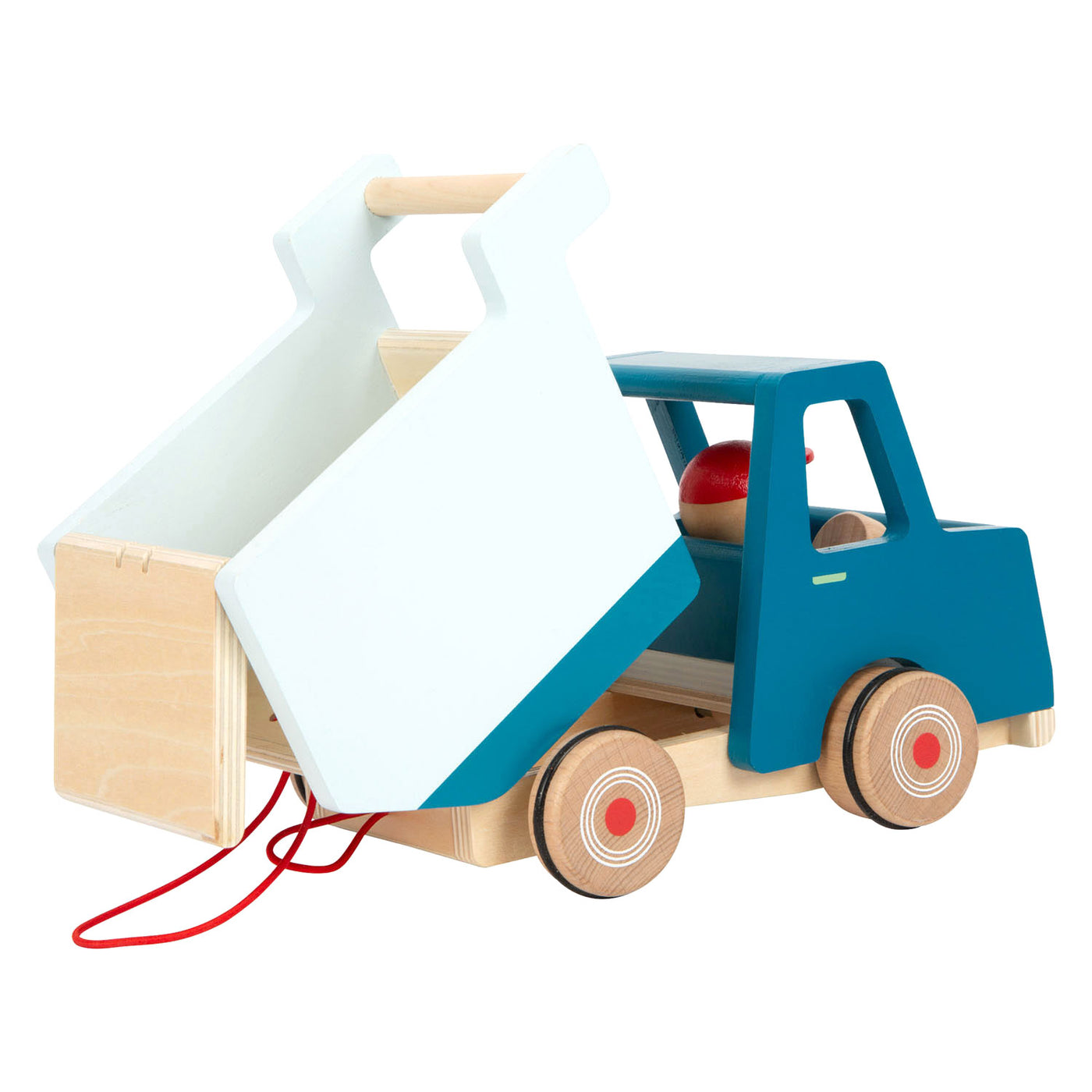 Small Foot Pull-Along Dump Truck