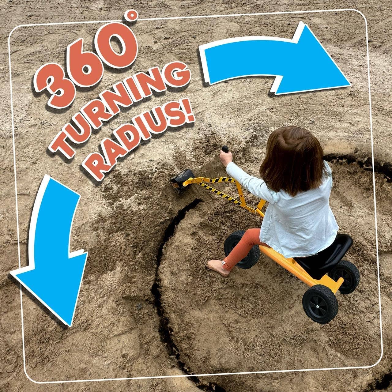Sand Digger on Wheels