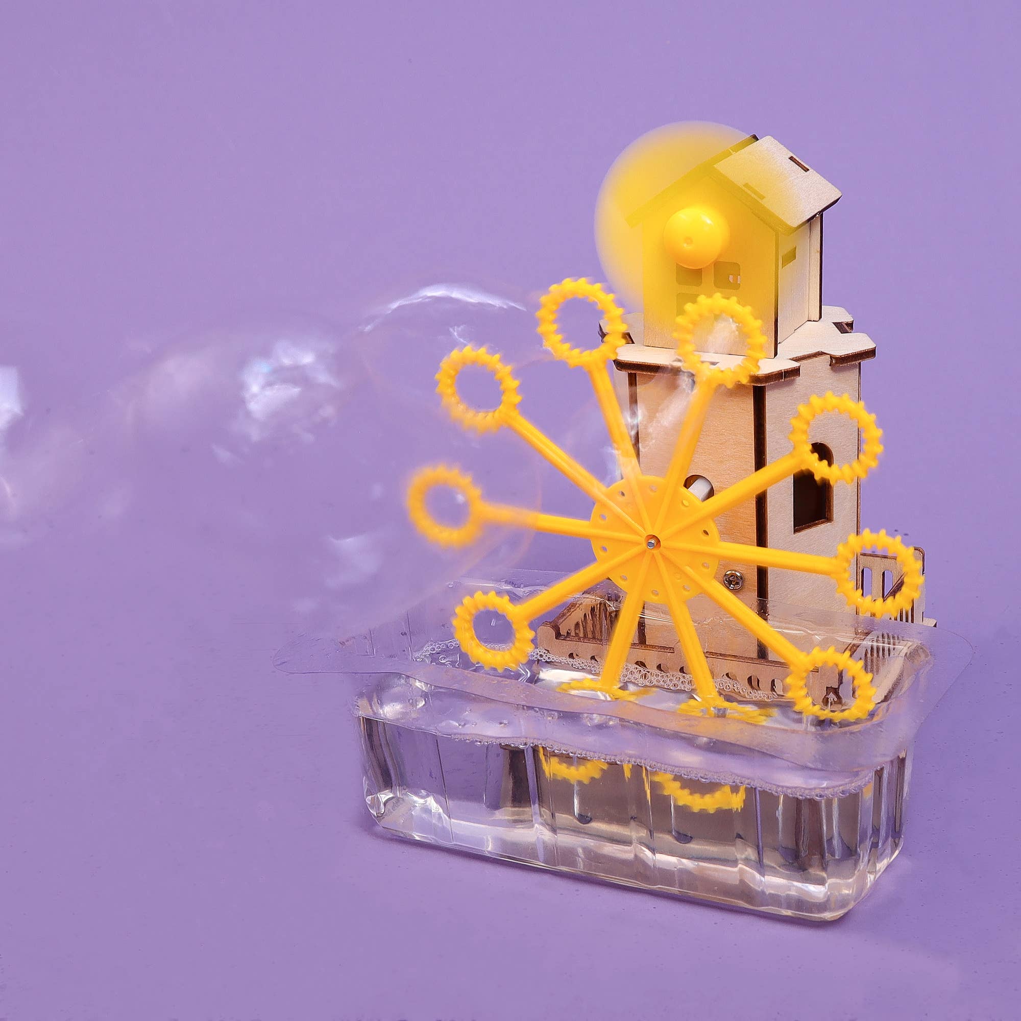 DIY Bubble Machine Kit – Educational STEM Toy for Kids