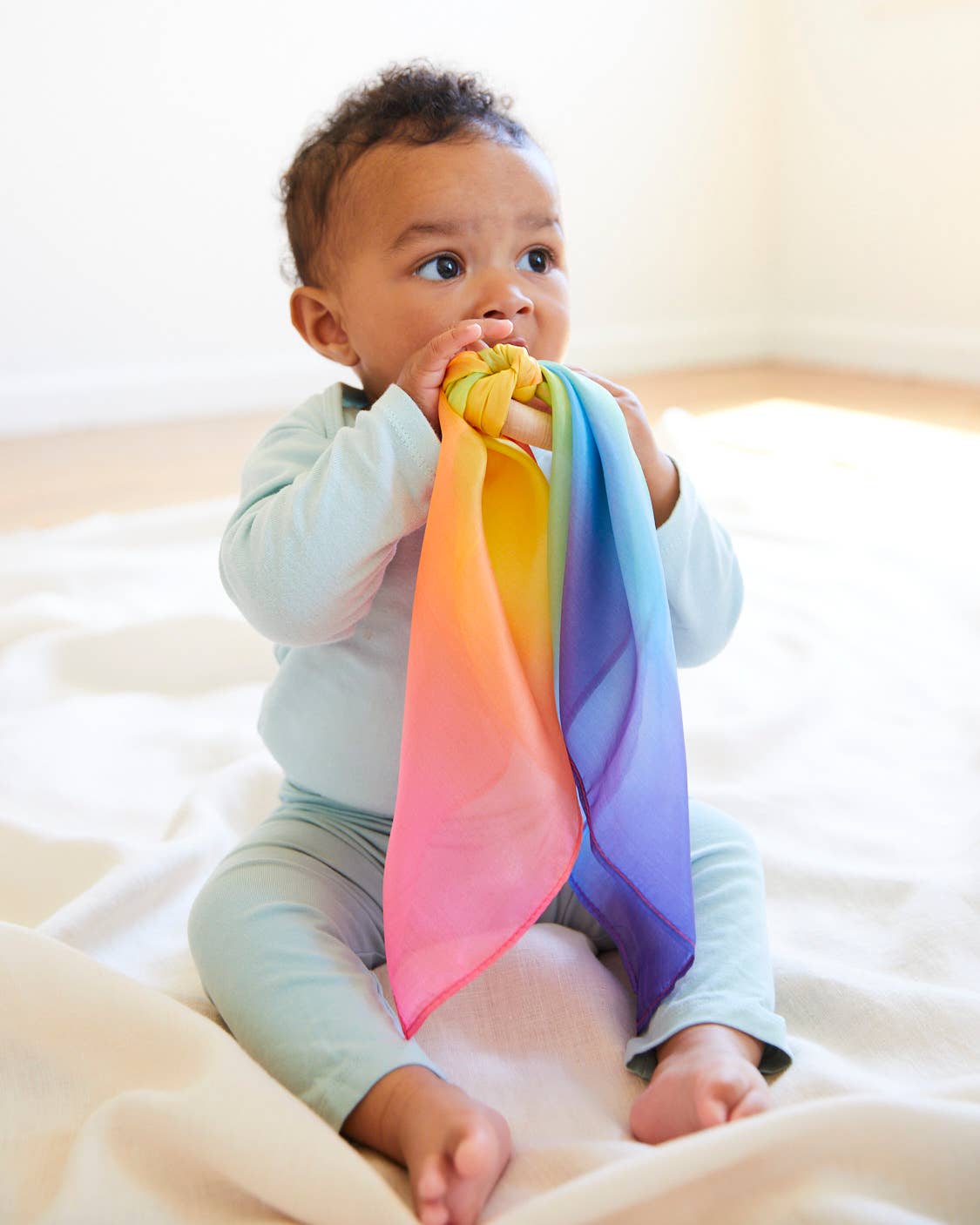 Rainbow Wooden Teether
