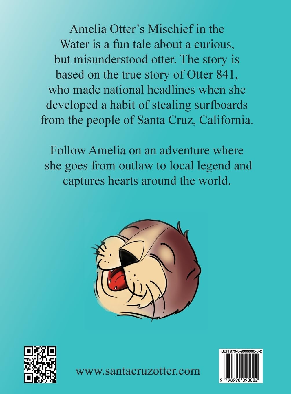 Amelia Otter's Mischief in the Water Book