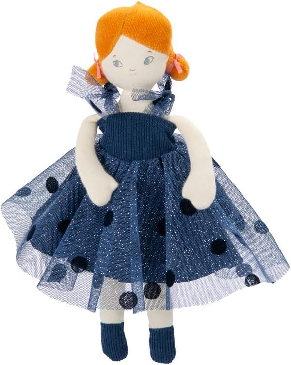 Les Parisiennes Blanche's Fancy Evening Dress Suitcase (Blue)