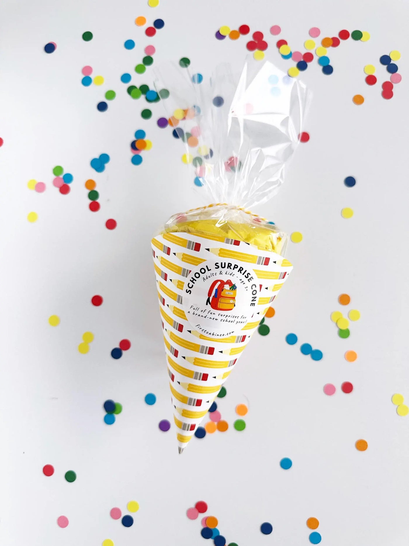 School Surprise Cone – First Day of School Surprise