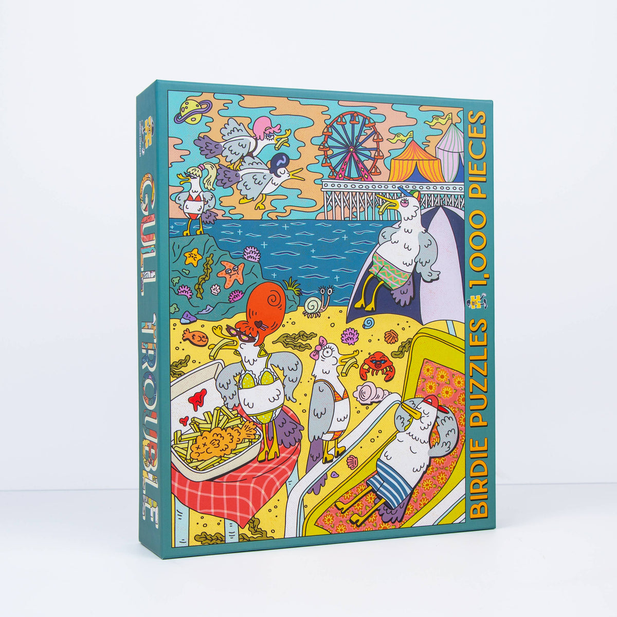 Gull Trouble | 1,000 Piece Puzzle