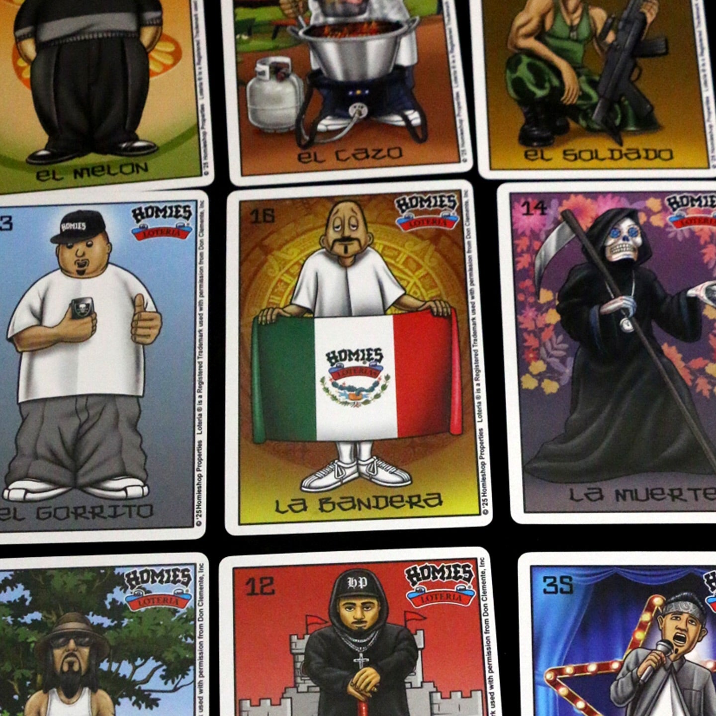 Homies Loteria Game